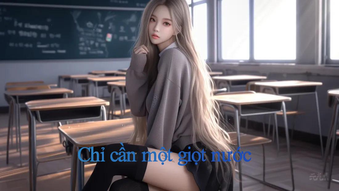 Chỉ cần một giọt nước